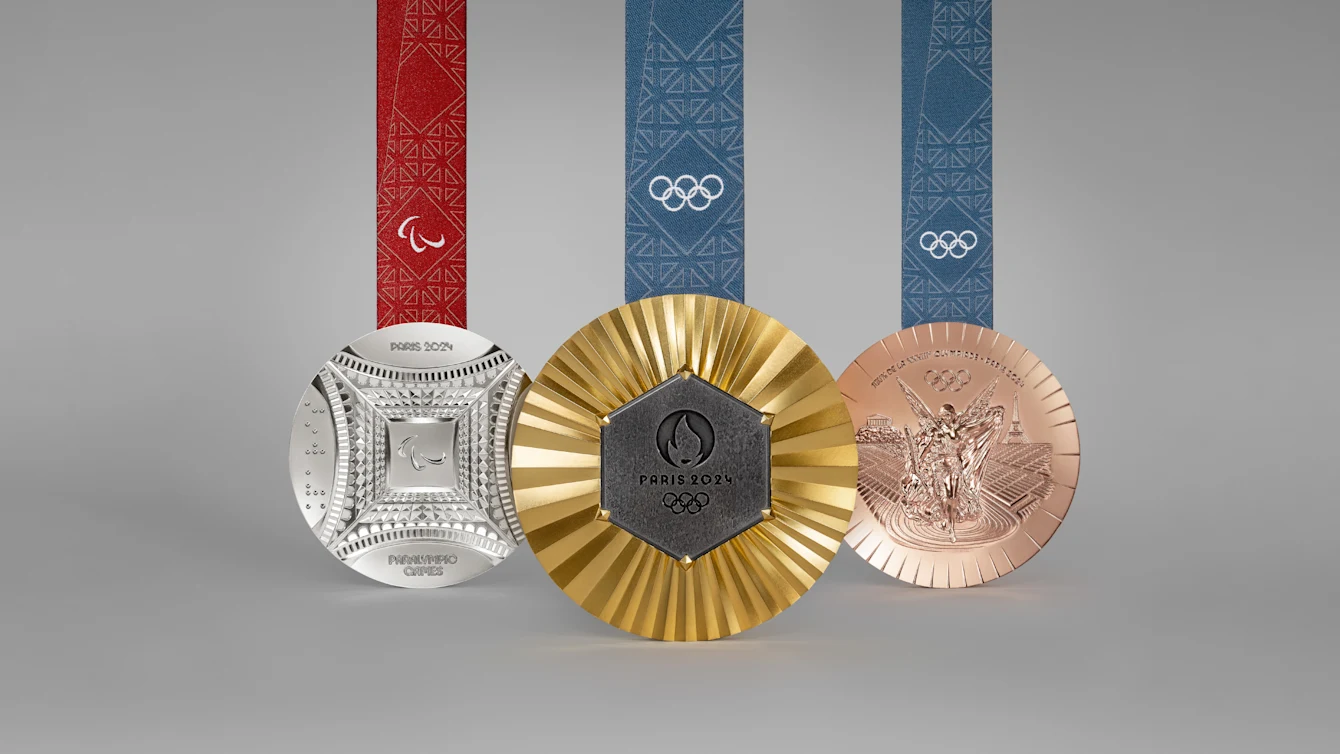Reveladas las medallas olímpicas y paralímpicas de París 2024